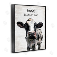 Lettered and Lined | Herd It's Laundry Day Cow