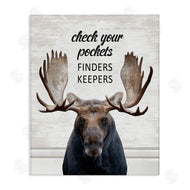Lettered and Lined | Check Pockets Laundry Reminder
