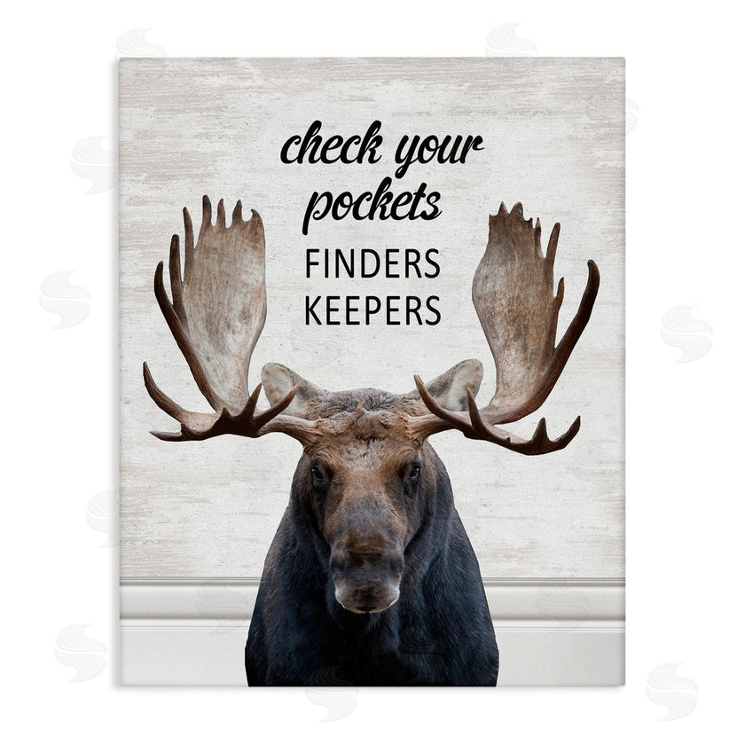 Lettered and Lined | Check Pockets Laundry Reminder