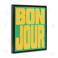 House of Lulu | Bonjour Yellow & Green
