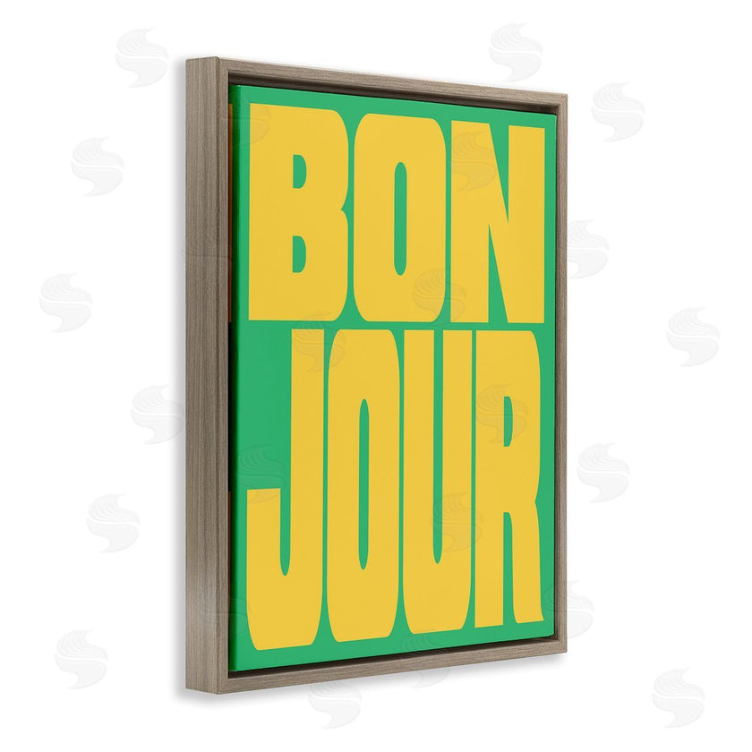 House of Lulu | Bonjour Yellow & Green