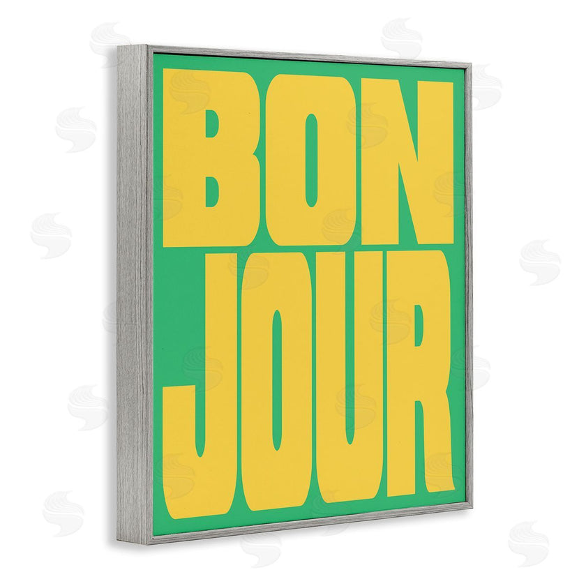 House of Lulu | Bonjour Yellow & Green