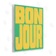 House of Lulu | Bonjour Yellow & Green