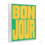 House of Lulu | Bonjour Yellow & Green