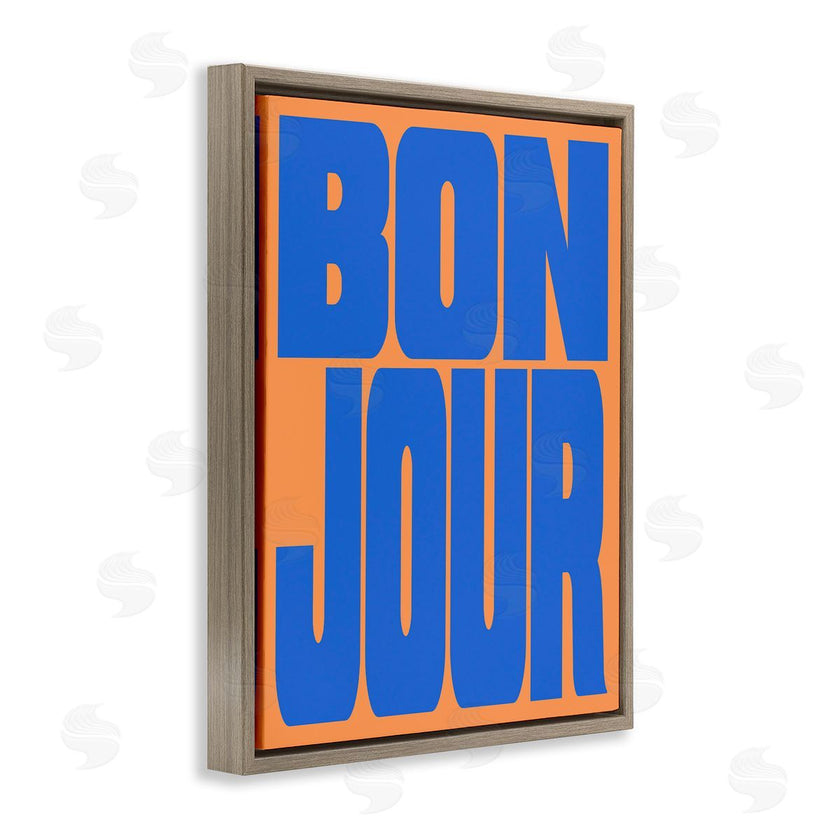 House of Lulu | Bonjour Blue & Orange