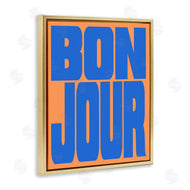 House of Lulu | Bonjour Blue & Orange