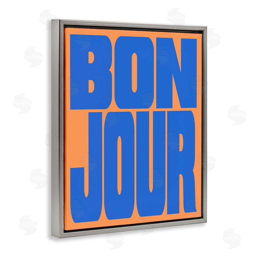 House of Lulu | Bonjour Blue & Orange