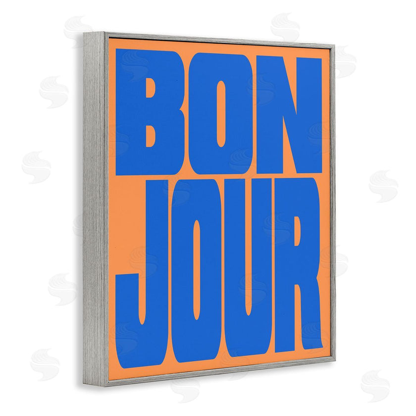 House of Lulu | Bonjour Blue & Orange