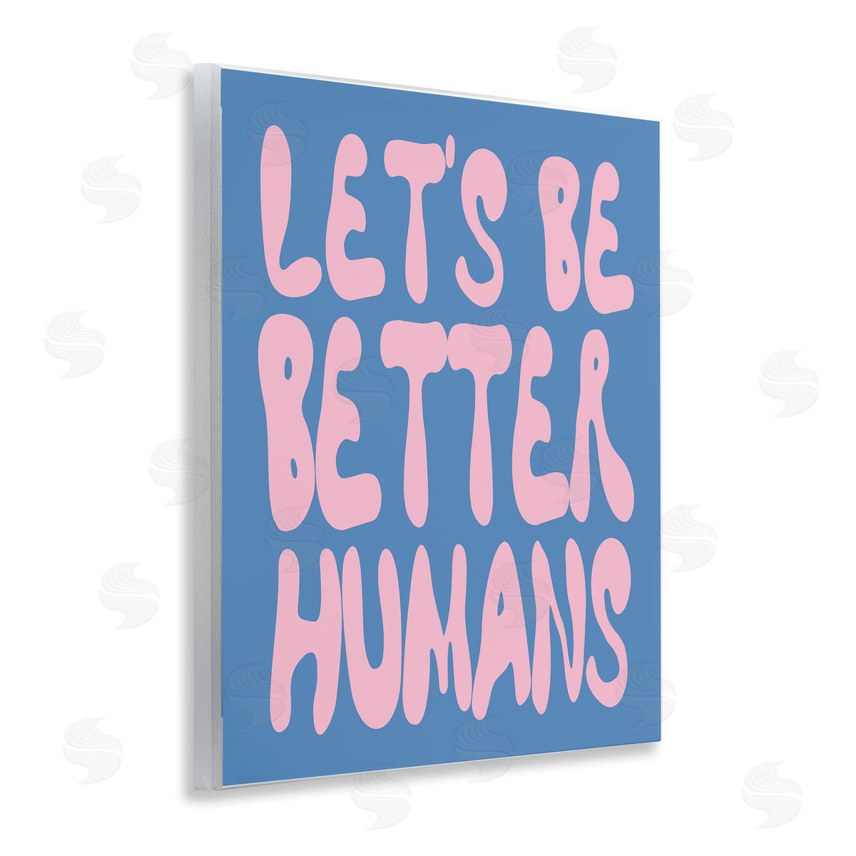 Let's Be Better Humans Wood Plaque Wall Art, Home Decor by House of Lulu