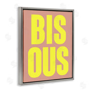 House of Lulu | Bisous Kiss Typography