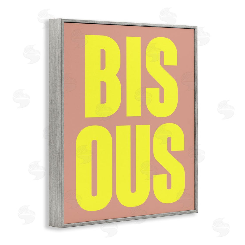 House of Lulu | Bisous Kiss Typography