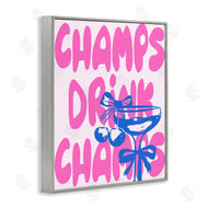 House of Lulu | Champs Drink Champagne