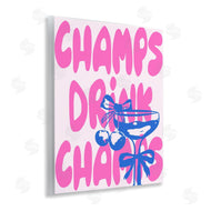 House of Lulu | Champs Drink Champagne