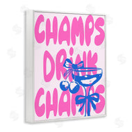 House of Lulu | Champs Drink Champagne