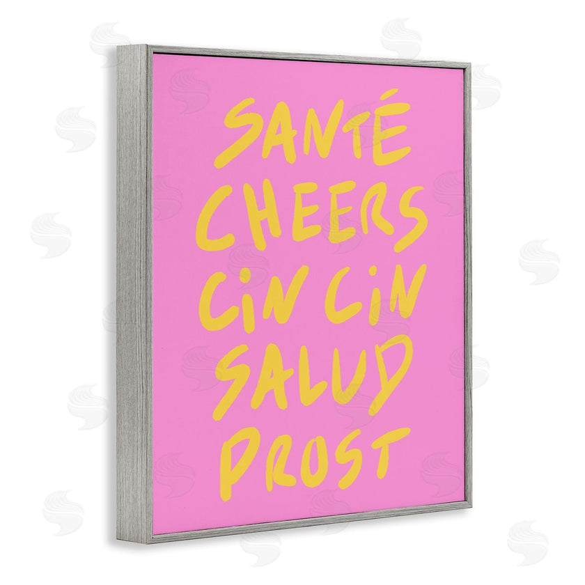House of Lulu | Multilingual Cheers on Pink