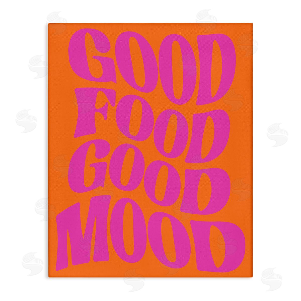 Good Food & Mood Canvas Wall Art, Home Decor by House of Lulu