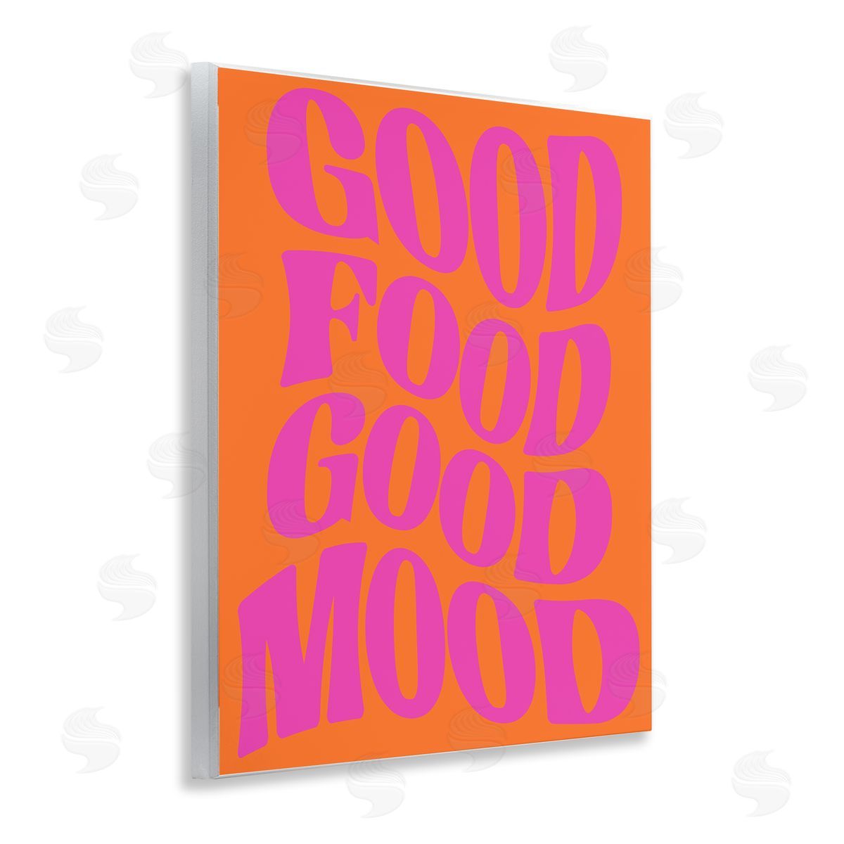Good Food & Mood Wood Plaque Wall Art, Home Decor by House of Lulu