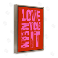 House of Lulu | Love You Mean It on Red