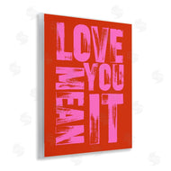 House of Lulu | Love You Mean It on Red