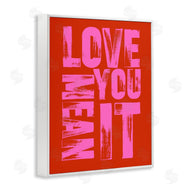 House of Lulu | Love You Mean It on Red
