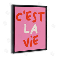 House of Lulu | C'est La Vie on Pink
