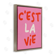 House of Lulu | C'est La Vie on Pink