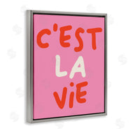 House of Lulu | C'est La Vie on Pink