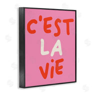 House of Lulu | C'est La Vie on Pink