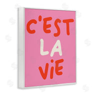 House of Lulu | C'est La Vie on Pink