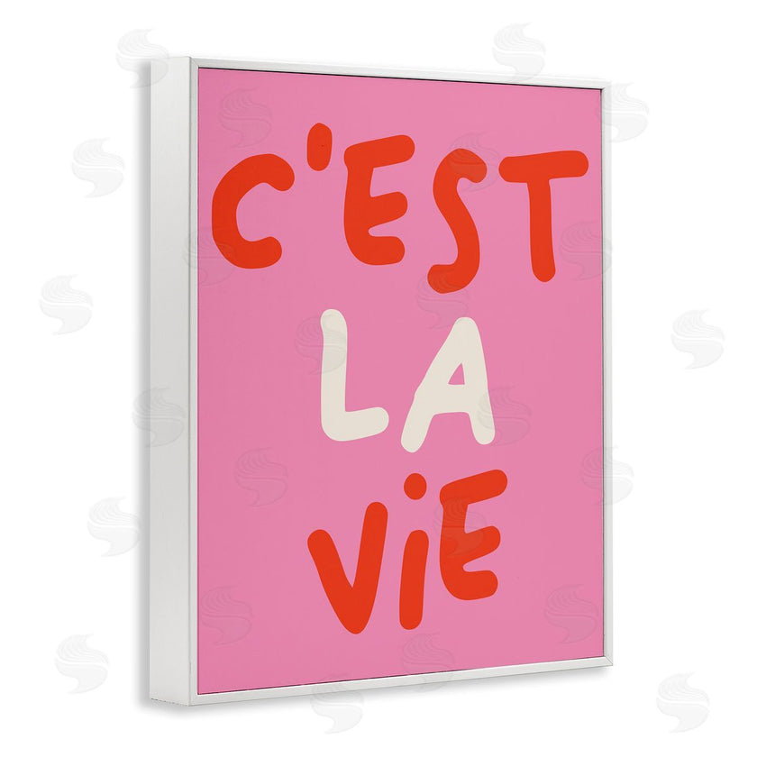 House of Lulu | C'est La Vie on Pink