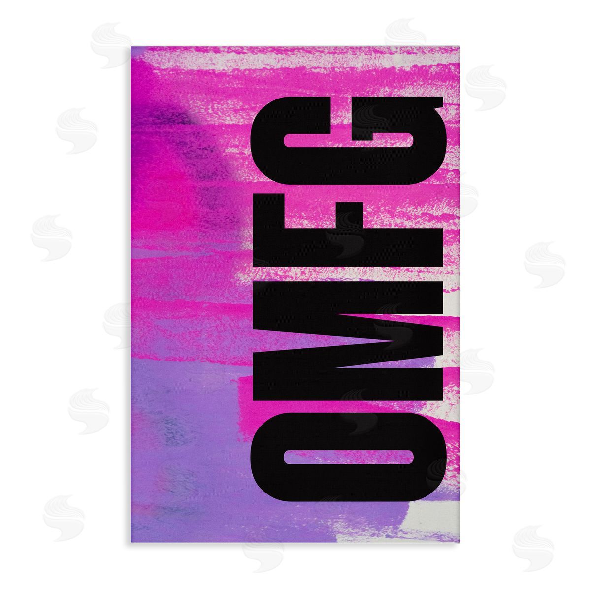 Bold OMFG on Abstract Canvas Wall Art, Home Decor by House of Lulu