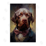 Wumples | Dog in Timeless Suit Fashion