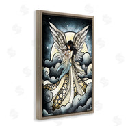 Mandie Manzano | Classic Angel & Baby in Clouds