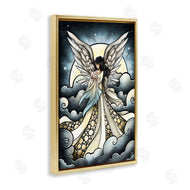 Mandie Manzano | Classic Angel & Baby in Clouds