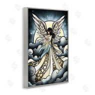 Mandie Manzano | Classic Angel & Baby in Clouds