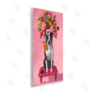 Heather Gauthier | Bulldog & Pink Bouquet