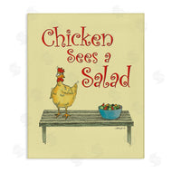 Roger Straub | Chicken Salad Vintage Pun