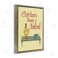 Roger Straub | Chicken Salad Vintage Pun