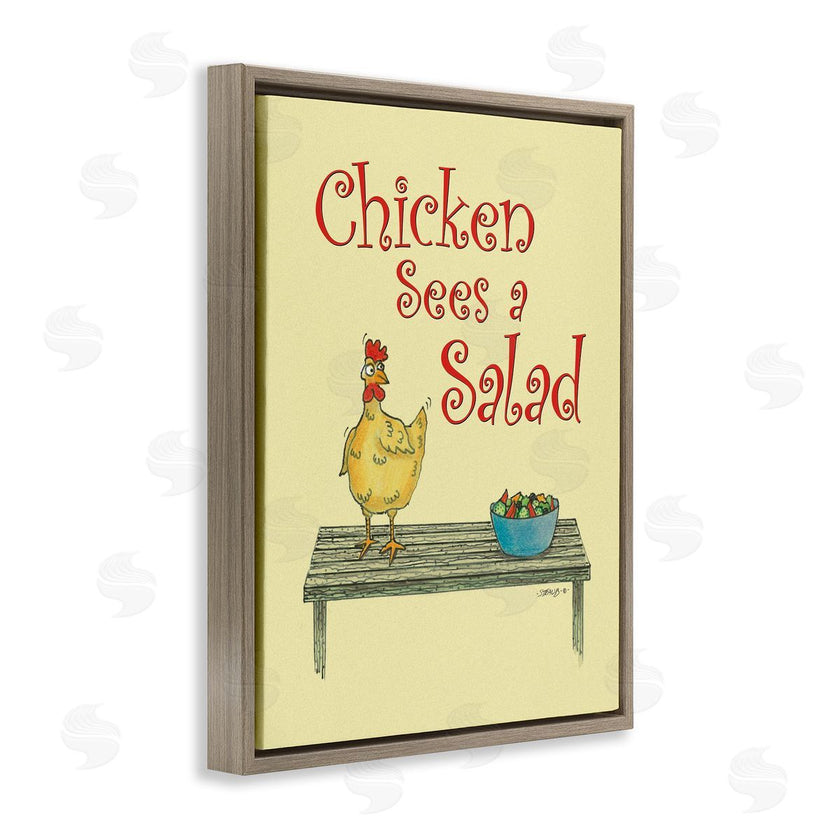 Roger Straub | Chicken Salad Vintage Pun