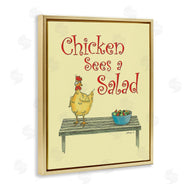 Roger Straub | Chicken Salad Vintage Pun