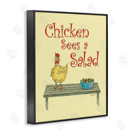 Roger Straub | Chicken Salad Vintage Pun