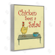 Roger Straub | Chicken Salad Vintage Pun