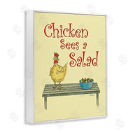 Roger Straub | Chicken Salad Vintage Pun