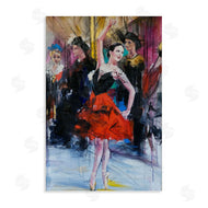 Lucille Lee | Abstract Ballerina Bold Collage
