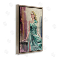Lucille Lee | Elegant Blonde in Dress