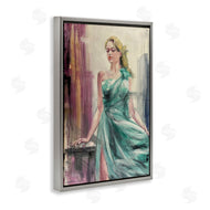 Lucille Lee | Elegant Blonde in Dress