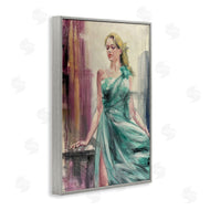 Lucille Lee | Elegant Blonde in Dress