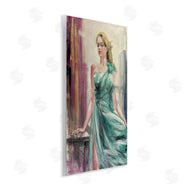 Lucille Lee | Elegant Blonde in Dress