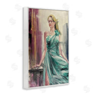 Lucille Lee | Elegant Blonde in Dress