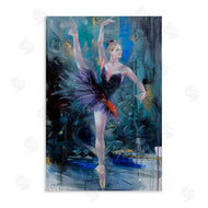 Lucille Lee | Vivid Ballet Dancer on Blue